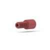  Raccord fond plat Delrin rouge 