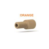  Raccord fond plat 1/4-28 PEEK 