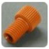  Raccord fond plat PEEK orange 