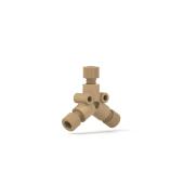  Connecteur Y basse pression 