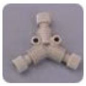  Connecteur Y basse pression 