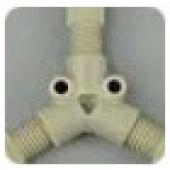  Connecteur Y basse pression 