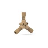  Connecteur Y basse pression 