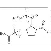  Glycyl-L-Proline-d2-15N 