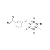  3-(Phenoxy-13C6)benzoic Acid 