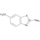  Riluzole-13C,15N2 