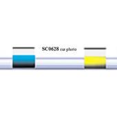  Tube 2 stops couleur cod Sil. 