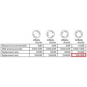  Rotor seal 10 port 2-pos 