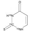  Thiouracil-13C,15N2 