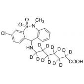  Tianeptine-d12 