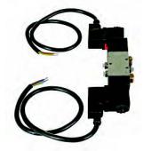  5-way 3-pos solenoid air valve 