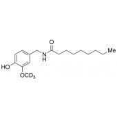  N-Vanillylnonanamide-d3 