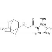  Vildagliptin-13C5,15N 