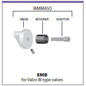  Knob for a W type valve 