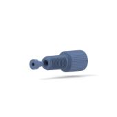  Kit raccord PFA 1/4-28 bleu 