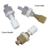  Luer adapter bulkhead union 